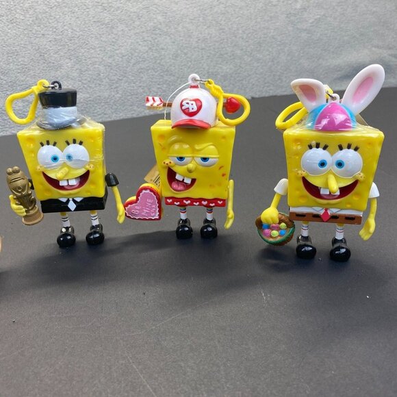 7 Vintage SpongeBob Candy Buddies - Nickelodeon - Valentines, Easter, Movies - Picture 2 of 16
